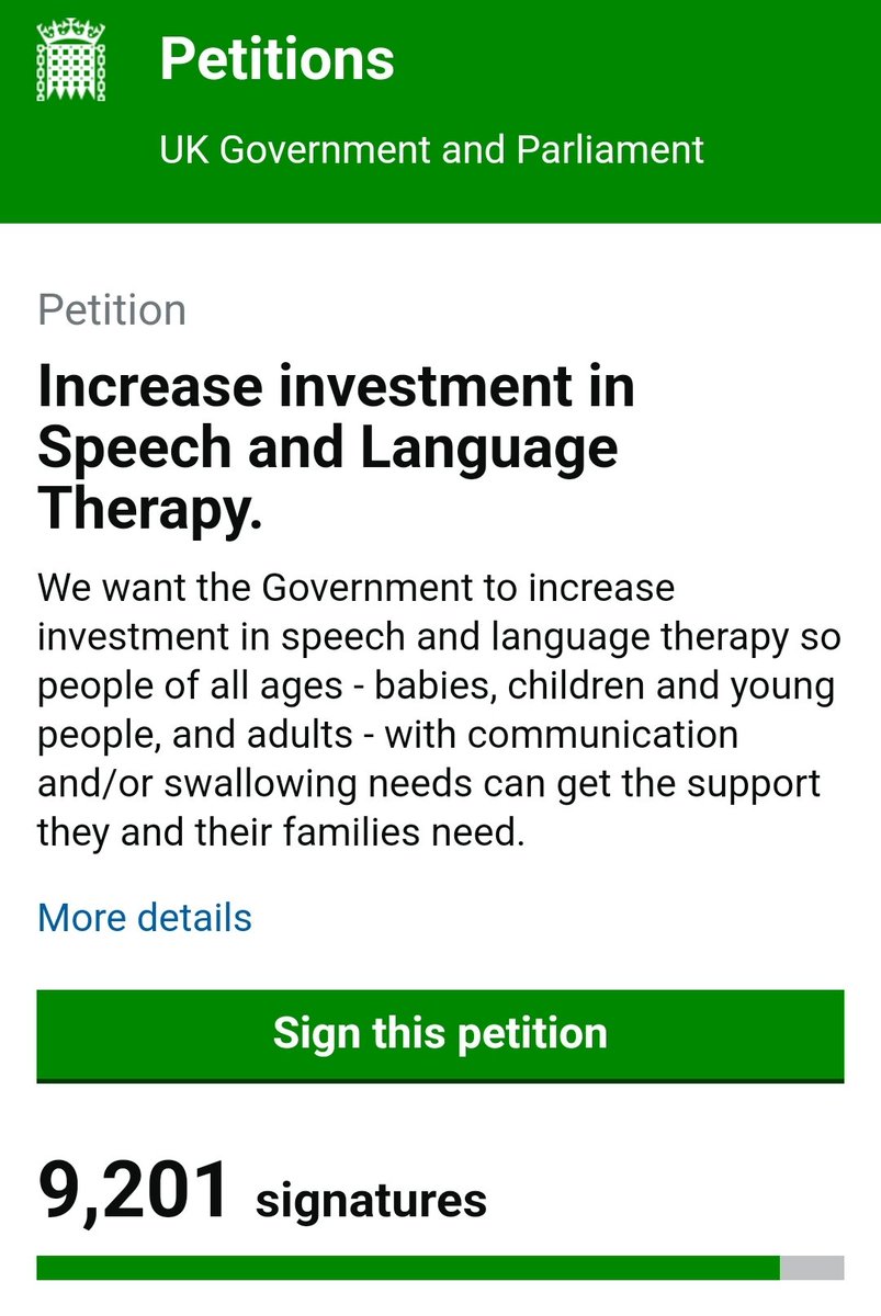Peter Just (@peterdjust) on Twitter photo 🤪 Oh, I've not been this excited at #RCSLT since the last time I was this excited at <a href="/RCSLT/">RCSLT 💙</a>!
🥳 Fantastic work on <a href="/MikeysWish_VDA/">Mikey's Wish Foundation</a>'s #InvestInSLT petition, everyone.
🔍 Can we get Mikey his 1️⃣0️⃣0️⃣0️⃣0️⃣ signatures tonight?
✒️ petition.parliament.uk/petitions/6579… 🤪 Oh, I've not been this excited at #RCSLT since the last time I was this excited at <a href="/RCSLT/">RCSLT 💙</a>!
🥳 Fantastic work on <a href="/MikeysWish_VDA/">Mikey's Wish Foundation</a>'s #InvestInSLT petition, everyone.
🔍 Can we get Mikey his 1️⃣0️⃣0️⃣0️⃣0️⃣ signatures tonight?
✒️ petition.parliament.uk/petitions/6579…