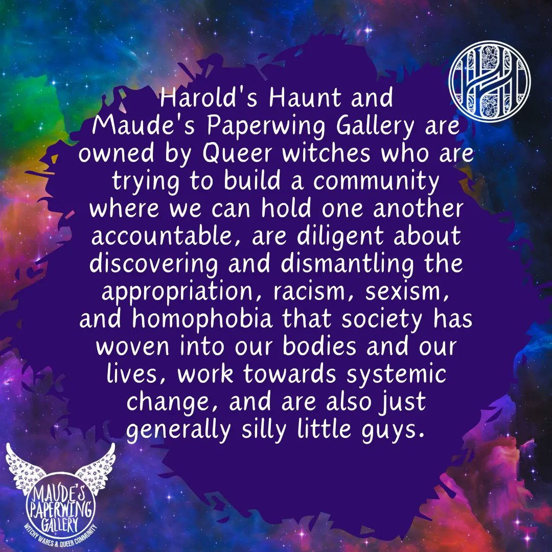 HaroldsHaunt's tweet photo. in case you're a new follower ✨ join us on discord for community building. https://t.co/hNFWagFbqJ