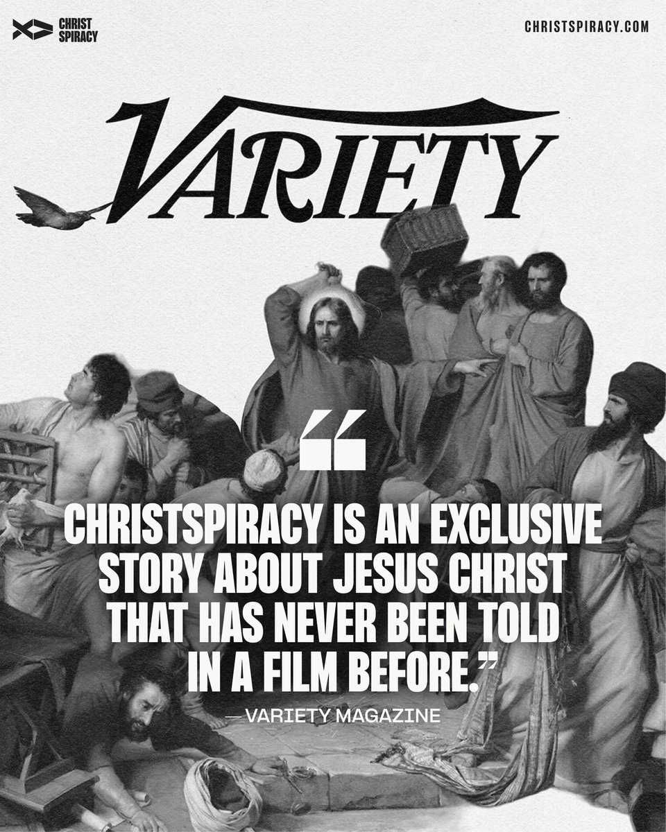 Christspiracy is making headlines, and it’s only the beginning. Join us in theaters tomorrow for the revelation! Link in bio for tickets.