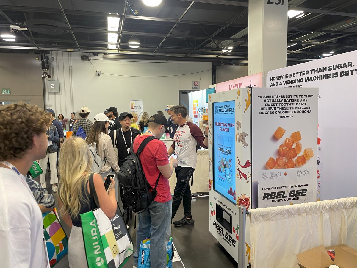 That's a wrap for Expo West 2024! Thank you to our friends at <a href="/rbelbee/">rbelbeesweets</a> for letting us to be such a big part of their branded experience🙌

It was amazing to have a <a href="/ShowdropHQ/">Showdrop Kiosk</a> kiosk on display and hear so much genuine excitement from brands and retailers about what we're doing!