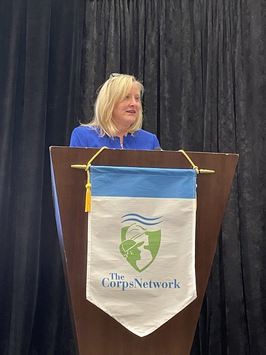 SandyScott1's tweet photo. Excited to be at @TheCorpsNetwork 2024 Conference, the largest ever w/ 340+ attendees. Thanks to corps leaders, staff, &amp; members for your work every day to engage members in high impact service to meet conservation, clean energy, &amp; climate needs across the country. #CorpsCon24 https://t.co/MMG2Yunbu5