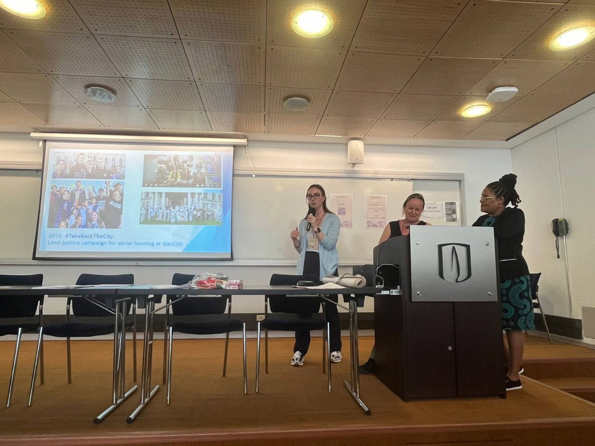 The story of Belfast told through almost 20 years of activism by homeless families. #TakeBackTheCity A pleasure to present with @PlanQUB to @Change_Stories_ @uniandes @UW in Bogotá, Colombia this week. (We enjoyed the salsa too.) 💃