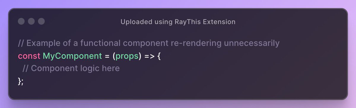 anilbt24's tweet image. 🔍 Problem: Redundant Renders 🔍
In React, functional components often re-render unnecessarily, impacting performance. This occurs when components re-render despite receiving the same props, leading to inefficiency and sluggish UI. #ReactPerformance #RenderingIssues