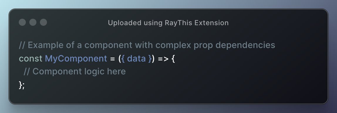 anilbt24's tweet image. 🔍 Problem: Complex Prop Dependencies 🔍
Functional components with complex or frequently changing props are prone to excessive re-renders. This occurs when props contain deeply nested objects or arrays, leading to performance bottlenecks. #ReactPerformance #ComplexProps