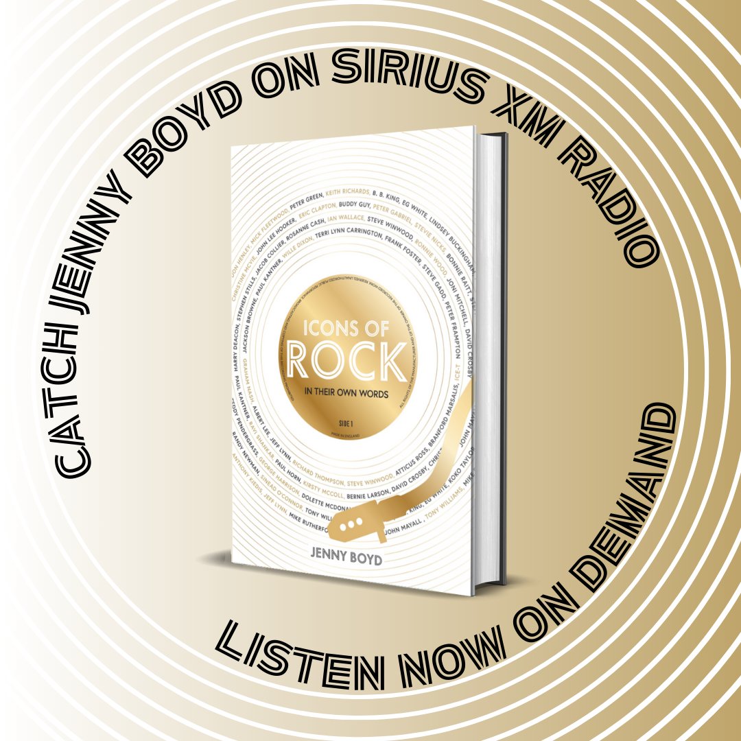 🤘Listen to the fantastic Jenny Boyd, author of Icons of Rock, chat all things The Beatles on <a href="/SIRIUSXM/">SiriusXM</a> radio! Catch the interview on demand or read more here: bit.ly/jboydsiriusxm

Want to know more? We've got you... Get your hands on Icons of Rock: geni.us/iconsofrock