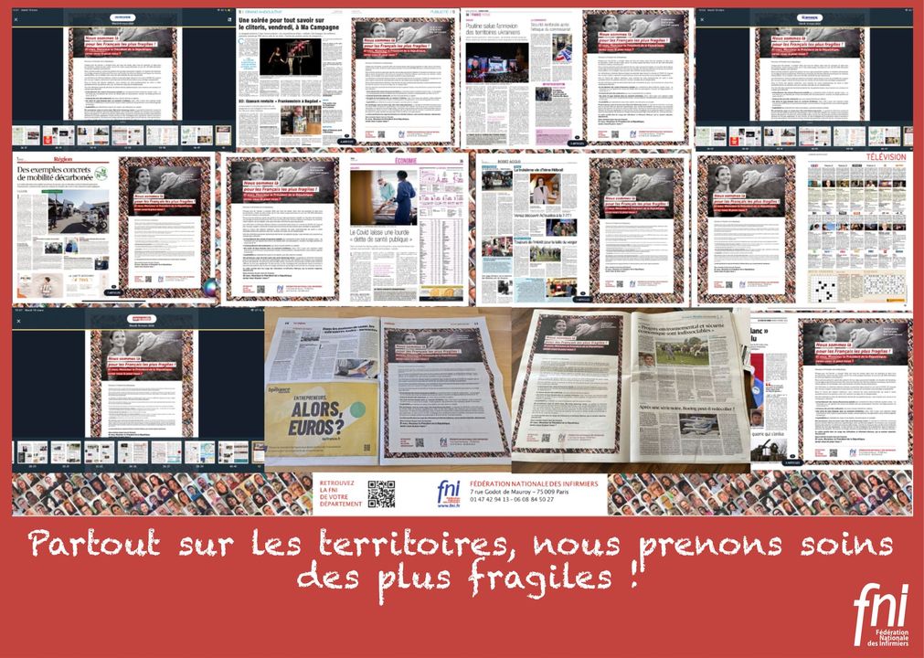 FNIofficiel's tweet photo. Pas de déserts infirmiers, des IDEL au service des plus fragiles sur tous les territoires. Monsieur le Président de la République, les IDEL sont bien souvent les seuls professionnels que voient ces patients isolés à leur domicile. #IDEL #FNI https://t.co/BLPA7vNVqi https://t.co/waMPfqZIqR