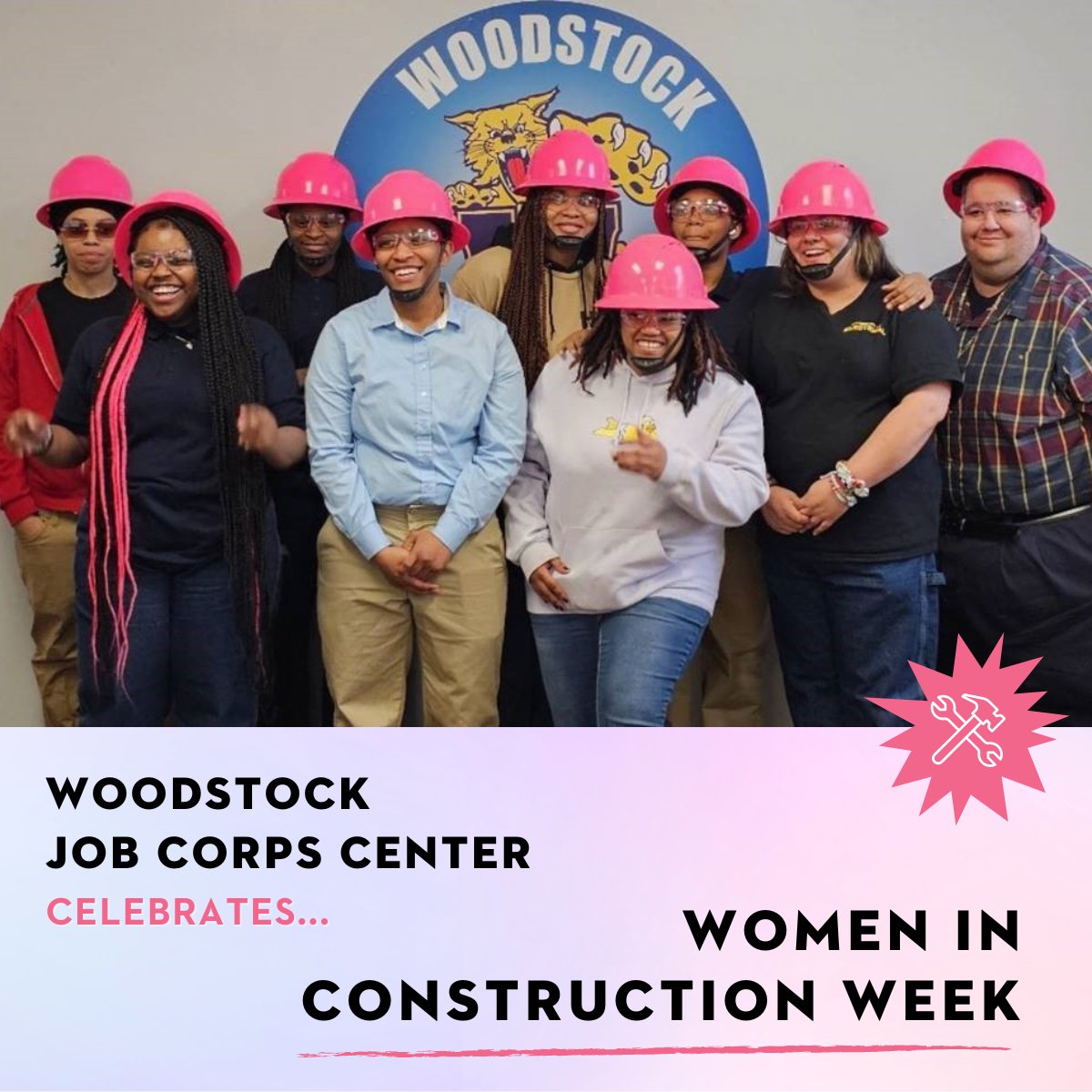 Our team at the Woodstock Job Corps Center celebrated Women in Construction Week earlier this month! Students heard from a community panel featuring a female plumber, electrician, welder and carpenter sharing about their career pathways.  #CareersBeginHere