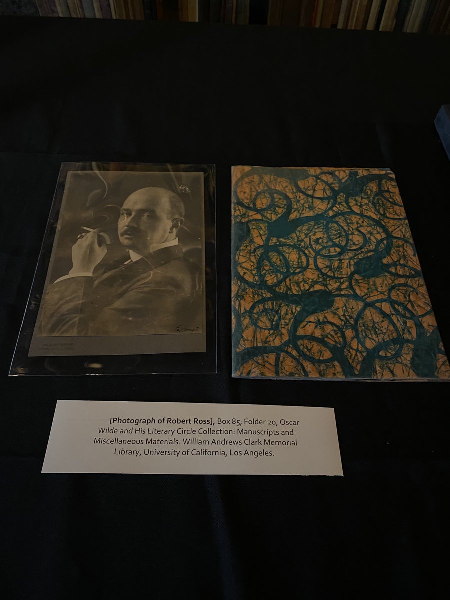 Attendees to last month's Oscar Wilde lecture had the opportunity to view items in the Clark Library's extensive Oscar Wilde Collection. 'The Final Hours of Oscar Wilde: 'My wallpaper and I are fighting a duel to the death'' is available to view. youtube.com/watch?v=dRJBCt…