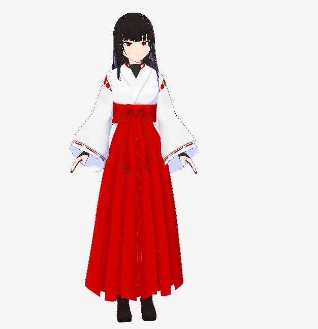 「hakama skirt red hakama」 illustration images(Latest)｜3pages