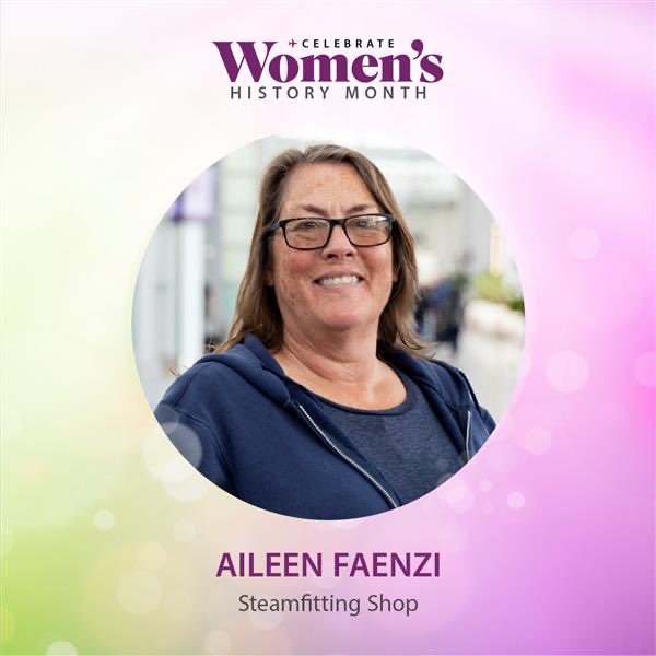 Meet Aileen Faenzi who’s been working at the Facilities department for 25 years. Women's History Month is important to her because it recognizes and celebrates the contributions that women make at home, work and throughout the world. We're happy to have you on our team, Aileen!