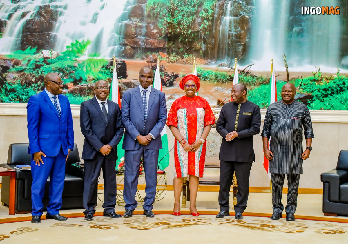 Nteranya Sanginga (@nteranyas) on Twitter photo Privileged to discuss the establishment of country Food and Agriculture compact with H.E President Évariste Ndayishimiye of Burundi, in my capacity as Special Envoy, Feed Africa- <a href="/AfDB_Group/">African Development Bank Group</a>.
The vision is to strengthen food sovereignty in Africa through leadership advisory. Privileged to discuss the establishment of country Food and Agriculture compact with H.E President Évariste Ndayishimiye of Burundi, in my capacity as Special Envoy, Feed Africa- <a href="/AfDB_Group/">African Development Bank Group</a>.
The vision is to strengthen food sovereignty in Africa through leadership advisory.