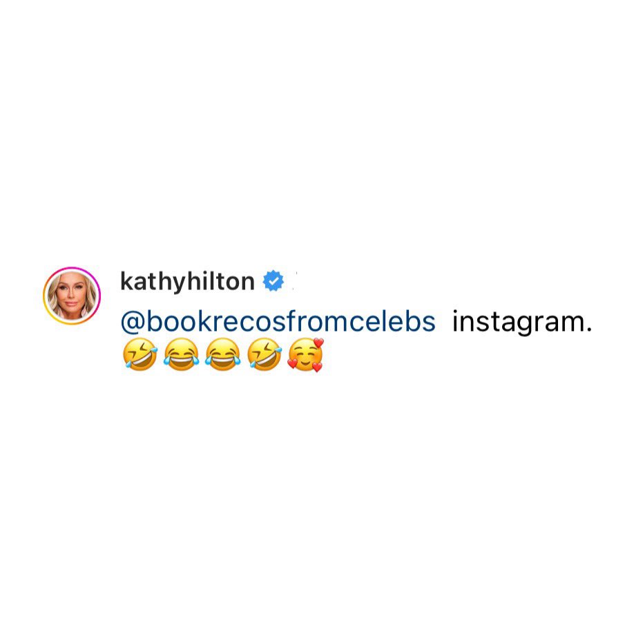 The Grande Dame of Beverly Hills @KathyHilton is only reading @instagram 😂 We love her! #BookRecosFromCelebs #readmore #read #bookrecos #book #books #reading #author #booktwitter #kathyhilton #rhobh💎 #rhobh #grandedame #beverlyhills #realhousewives #bravotv #bravo @Andy