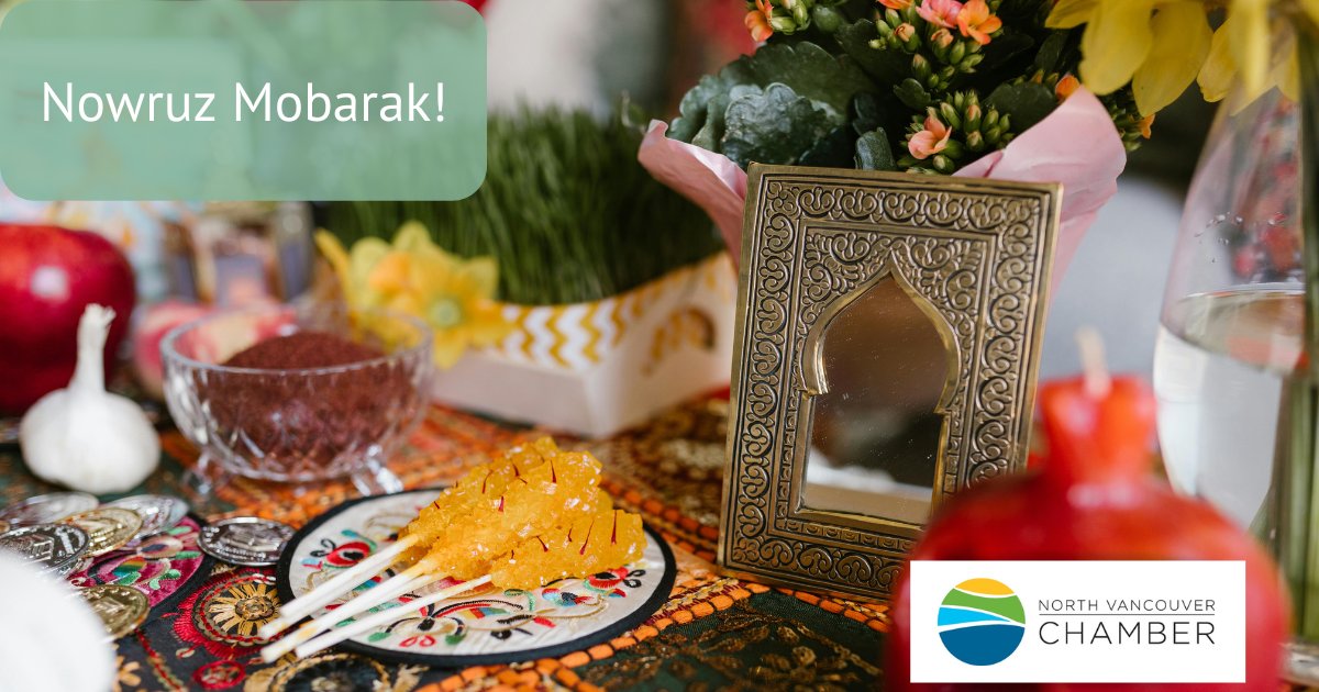 Nowruz Mobarak! We wish you and your loved ones a year filled with happiness and prosperity. 🌷