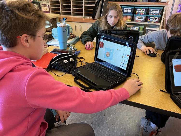 ButtsRoadInt's tweet photo. Mrs. Lucas' 5th graders are designing egg landers in Tinkercad to be printed on our 3D printers.  They discussed the net force acting on the egg, as well as measured each dimension in Cad. #SOARingHighatBRI https://t.co/pEXt1EmcGi