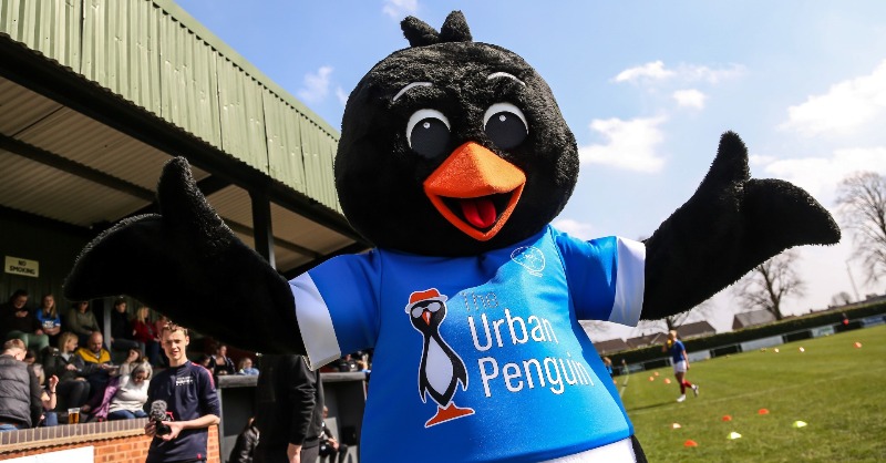 🐧 Meet our mascot 🎵 DJ and inflatable boom sticks 👞 Enjoy our local derby against The Cobblers Come down to Abbey Lawn on Sunday (2pm) and show your support 🎩 #pufc