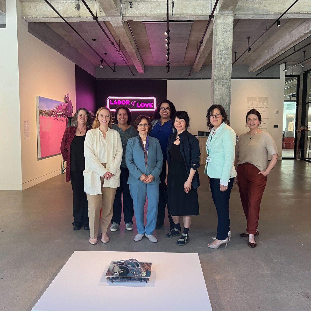RepBonamici's tweet photo. The Labor of Love exhibit at the PSU Jordan Schnitzer Museum of Art sheds a necessary light on the unseen and underappreciated work that keeps our society running. https://t.co/CXHnuxJ70y