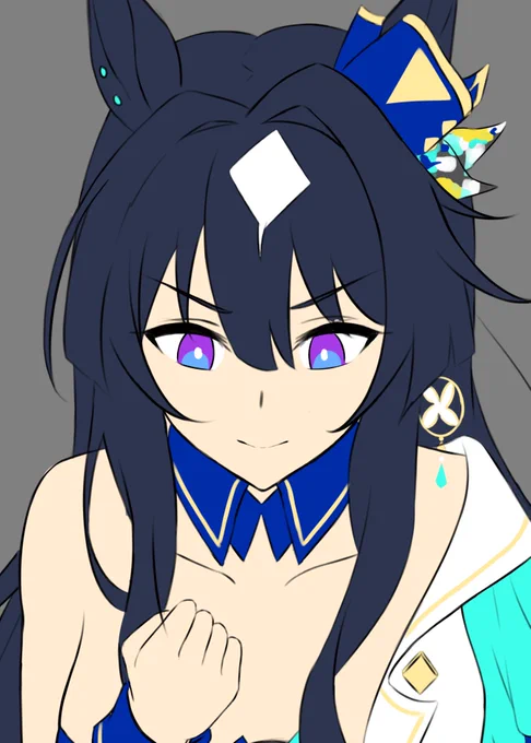 いい感じのヴィルシーナが描けてる 