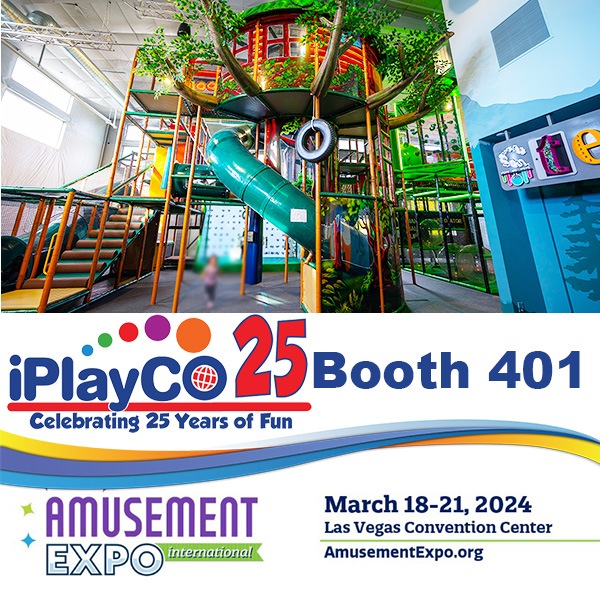 IPLAYCO's tweet photo. We are exhibiting at the Amusement Expo 2024, drop by booth 401.  We do it all!  #weBUILDfun

 #AEI24 #iPlayCO #AngryBirds #IndoorPlay #InteractiveAttractions #FECdevelopment #BirdVillage #Rovio #IndoorPlaygrounds #TAGActive #Ballistics #Ballocity https://t.co/7jAR1yIwgU