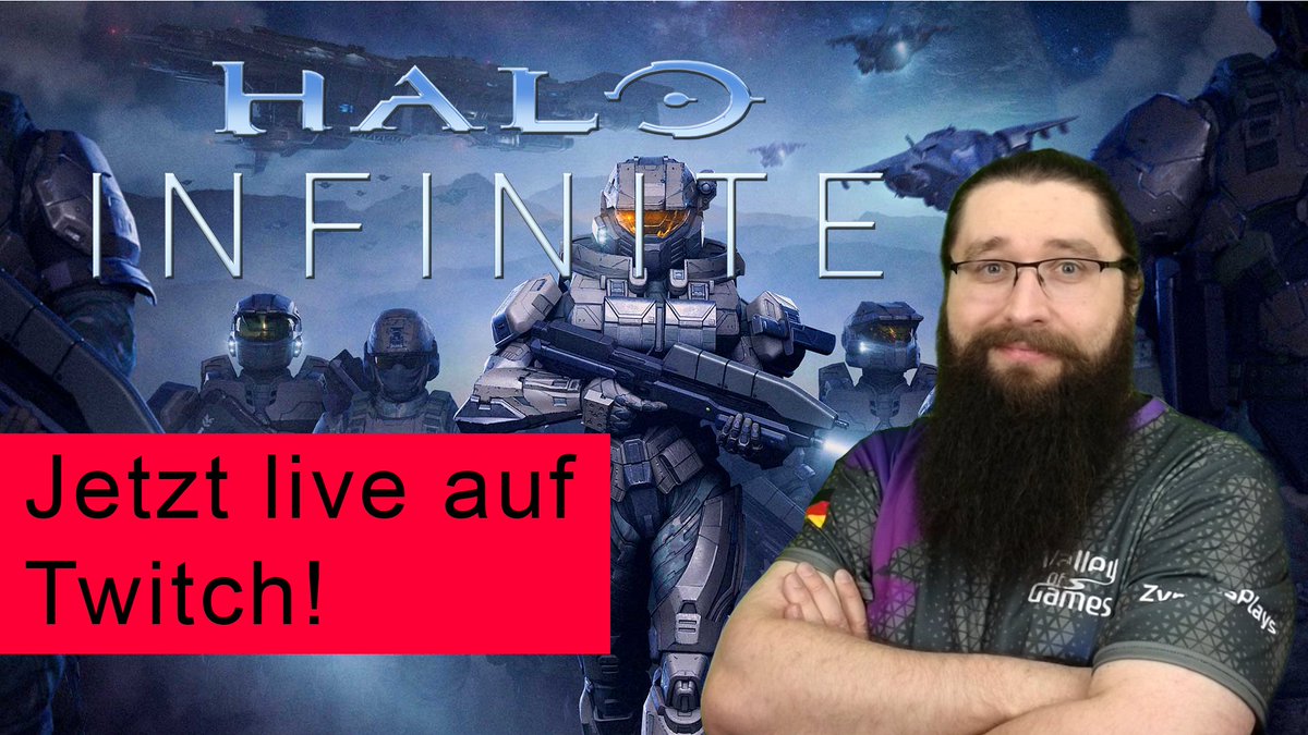 Es ist wieder Dienstag! Das heißt es ist wieder Zeit für #HaloInfinite! 
Heute auch mit neuem Update 😮

Kann ich spielen oder ist wieder "never play on Patchday" Zeit? XD

twitch.tv/zyradosplays

#twitchDE #Twitch #twitchstreamer