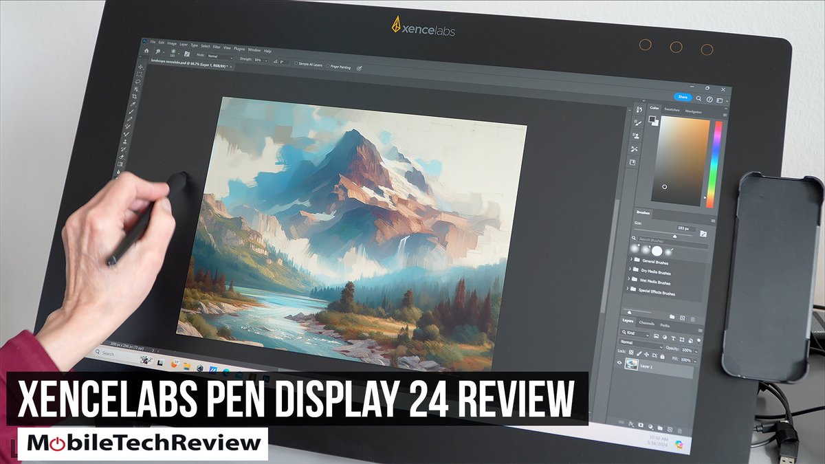 Here’s my review of the Xencelabs Pen Display 24, a 24”, 4K, EMR interactive pen monitor that competes with Wacom Cintiq for significantly less money. youtube.com/watch?v=o6R07n…