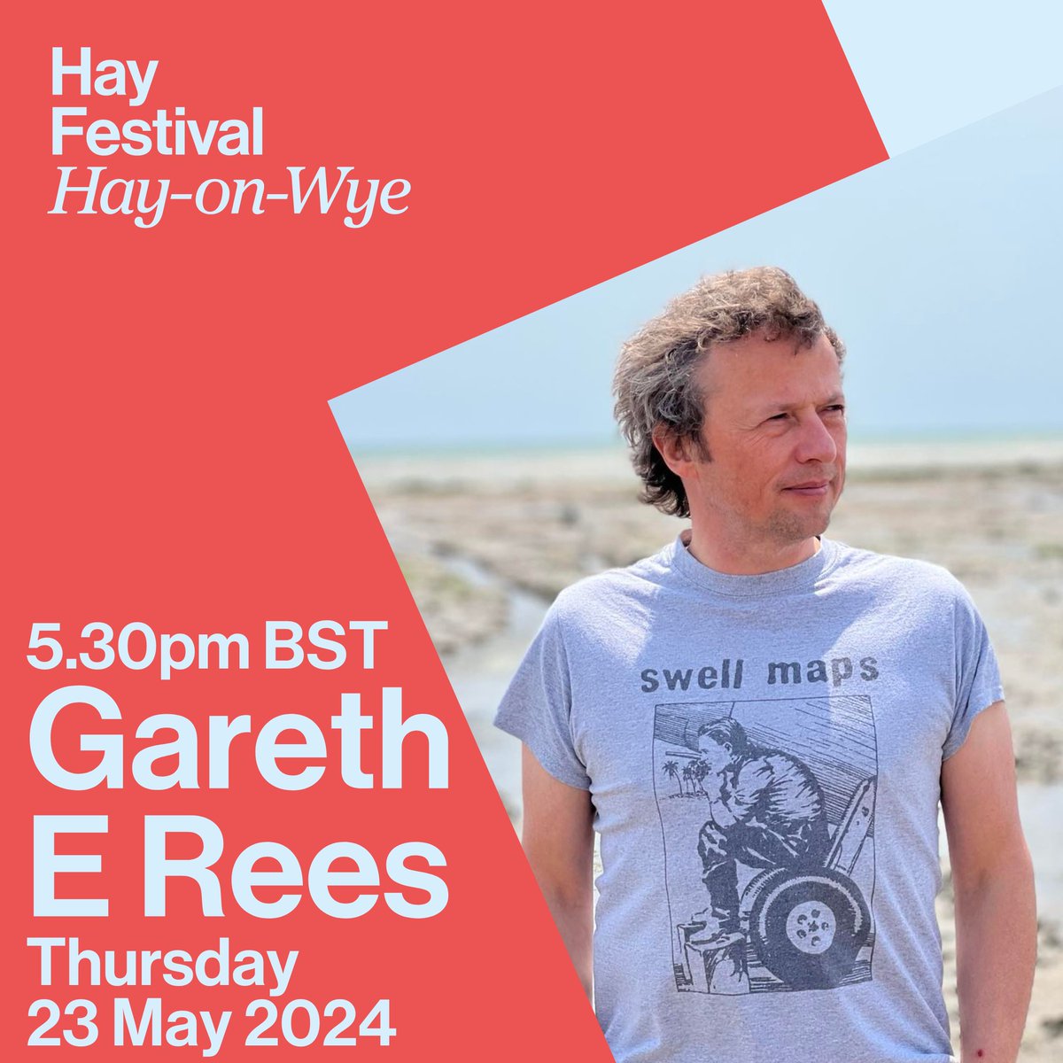 At #HayFestival2024, join #SunkenLands author Gareth E Rees @hackneymarshman & Fiona Stafford on a journey through hidden spaces, waterlogged lands and natural phenomena that tell us about our past, present and future. 23rd May, 5:30pm: hayfestival.com/p-21630-gareth… @hayfestival