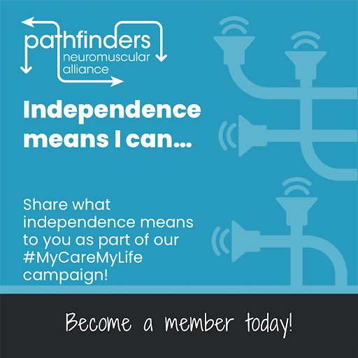 For me independence means choosing when I get up, where I go, what I do, who I meet, everything else in my day, and finally when I go to bed. With funding, amazing care PAs, my wheelchair & equipment this is all possible. What does independence mean to you? #MyCareMyLife