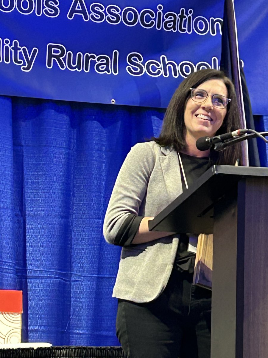 Congratulations to Jamie Gorwill of Arthur County Schools, this year’s NRCSA Outstanding Principal Award recipient. She takes on so many roles in her district! She epitomizes what our rural Principals do. Well done!