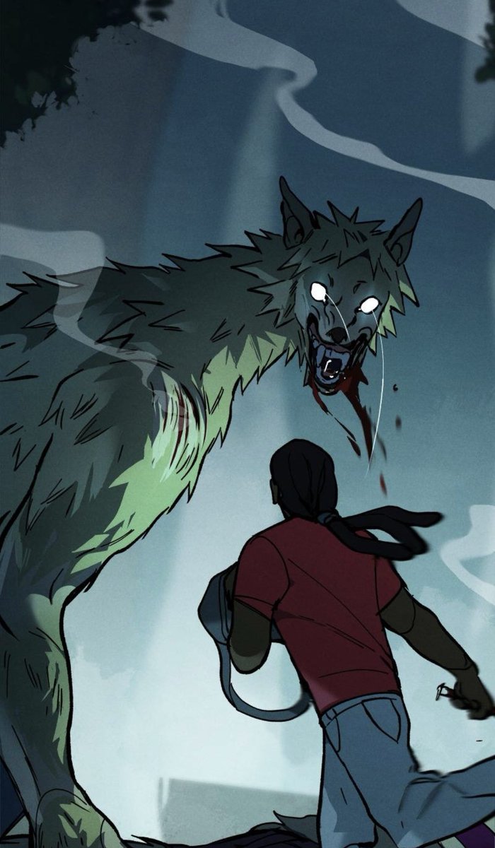 Shennie881's tweet photo. My entry for @miss_misery8 ‘s Earthshine DTIYS!
It’s not Earthshine if there’s no wolf form eye stare.👁️
I had a lot of fun doing this piece and Happy 3rd Anniversary ✨✨
#earthshinepanelredraw https://t.co/PN4mUODrxm