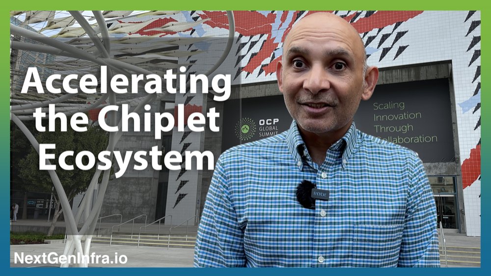 @OCPRegional24 Summit (Lisbon) is near. Warm up by watching Bapi Vinnakota from @OpenComputePrj discussing the strides made in the open chiplet economy over the past year. Witness the transition from theory to tangible products! Watch here: ngi.fyi/ocp23-ocp-bapi