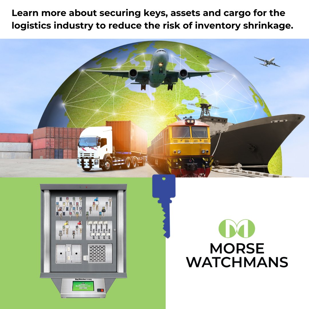 MorseWatchmans1's tweet image. Protect the supply chain with key control #InventoryShrinkage #LogisticsSecurity #KeyControl