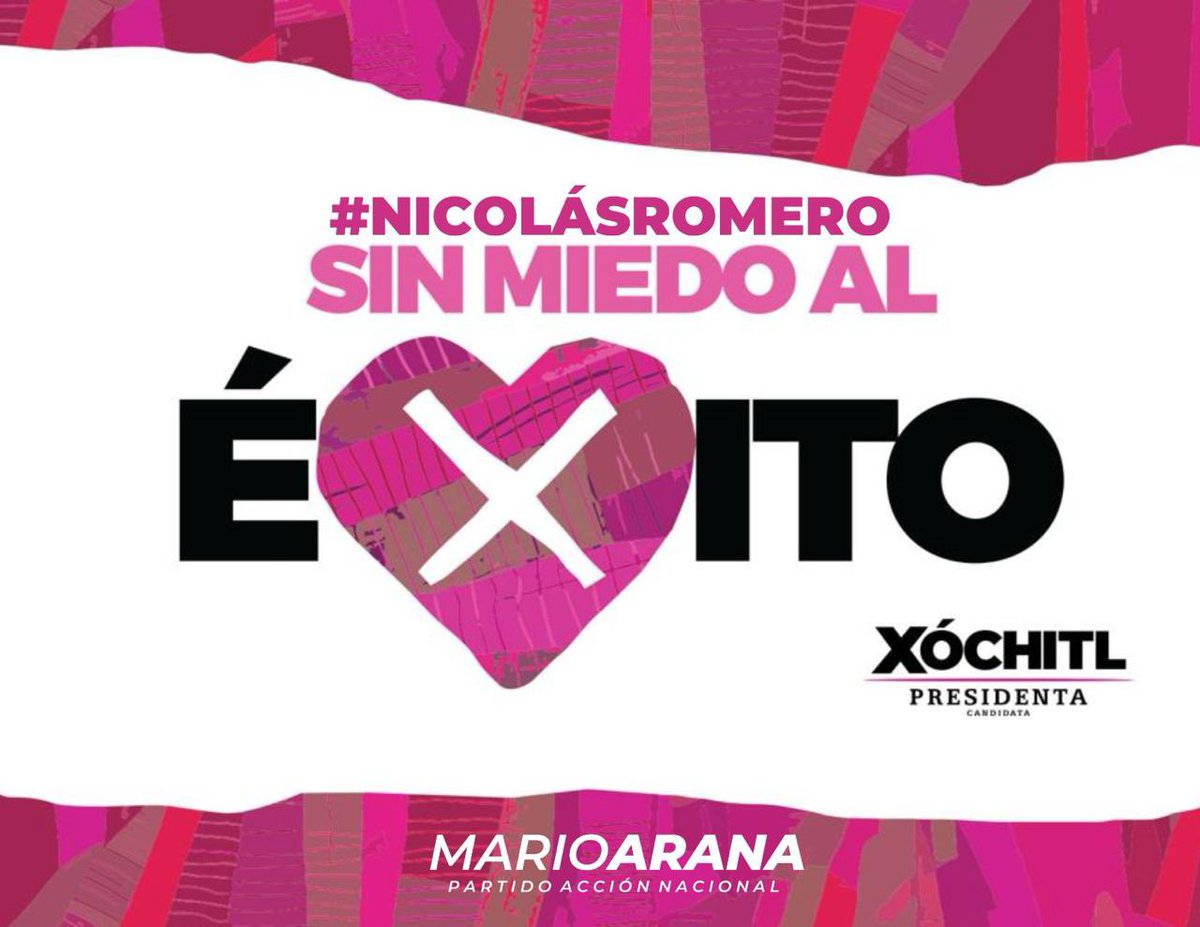 ¡En #NicolásRomero estamos listos! 
#XochitlGalvezPresidenta 💙✌🏻