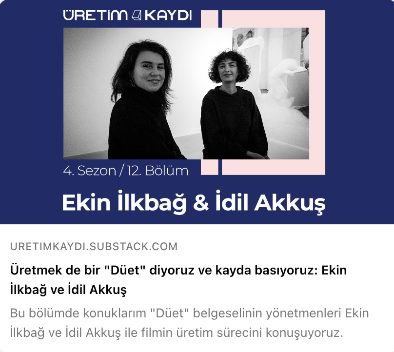 Sayıyı <a href="/SubstackInc/">Substack</a> üzerinden okuyabilirsiniz çok özel backstage fotoğrafları var benden demesi.

open.substack.com/pub/uretimkayd…