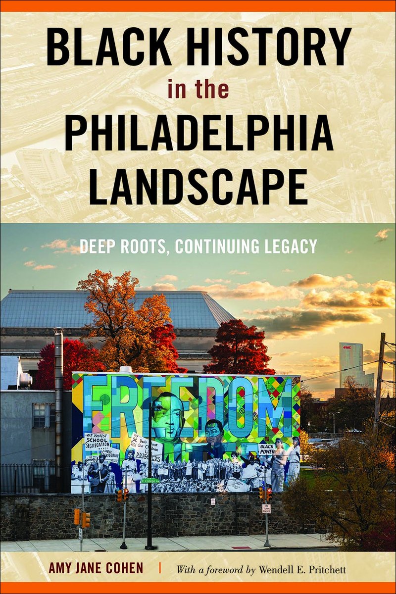 Amy Jane Cohen will present her book, BLACK HISTORY IN THE PHILADELPHIA LANDSCAPE @woodenshoebooks, 704 South Street, in Philadelphia, PA, on March 21 at 7:00 pm. tupress.temple.edu/books/black-hi…