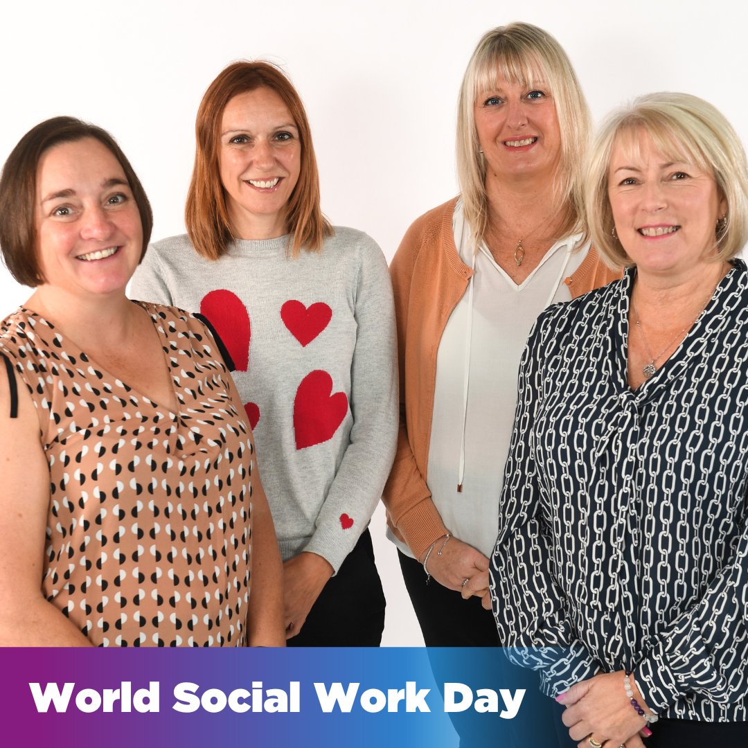 'Our team provide invaluable guidance and advice to our patients in a range of areas, including finances, safeguarding, housing which allows patients and families to have choice and be empowered in their care.' - Elaine, Deputy CEO and Clinical Director. #WorldSocialWorkDay 💜💙