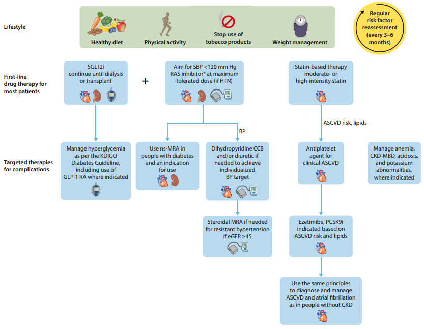 cardioteca's tweet photo. 🆕📌 Nueva guía KDIGO 2024 para la evaluación y manejo de la enfermedad renal crónica.

📕 Kidney Int
🔓 https://t.co/p0I7u51CAS https://t.co/szmU6PI7fq