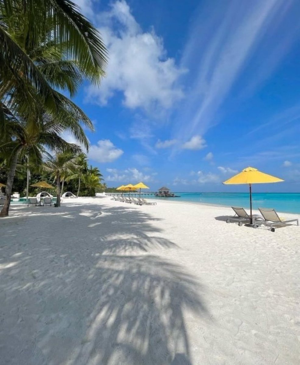 Beach in Maldives.