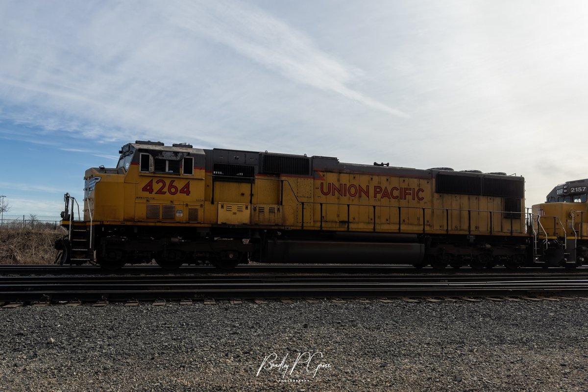 UP 4264: EMD SD70M: South St. Paul, MN.
Union Pacific Railroad: #unionpacificrailroad #uppr #railfannation #locomotive #railroad #trains #railphotography #railpictures