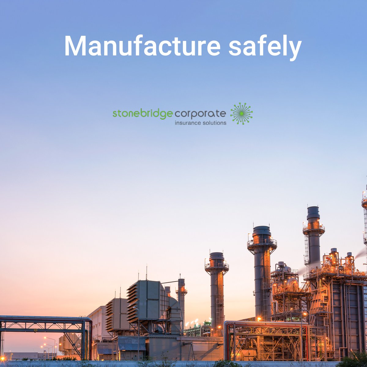 LtdStonebridge's tweet photo. Secure your manufacturing operations with Stonebridge!

Our insurance solutions provide comprehensive coverage tailored to your industry needs. Stay safe and worry-free while you focus on production.

Find out more: 
https://t.co/XE2MH0SO5V

#ManufacturingSafely#InsuranceCoverage https://t.co/hSXBNXUWCf