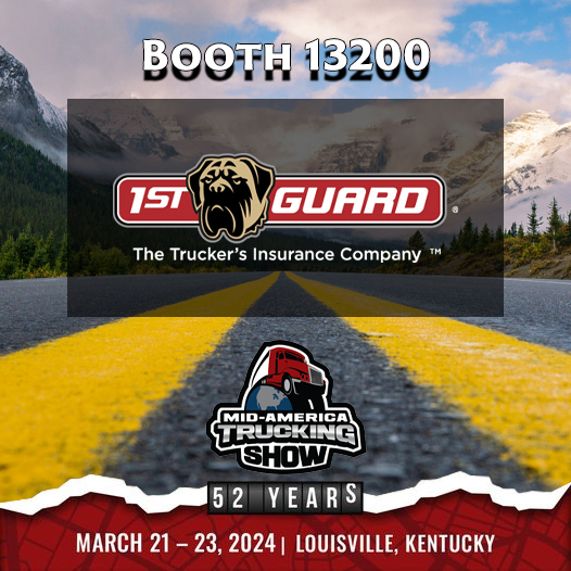 1stGuard's tweet photo. Get a quote, and save on Truck Insurance at the show!
Come see us in booth 13200. #MATS2024 #Trucking https://t.co/r0pqzuFlNS