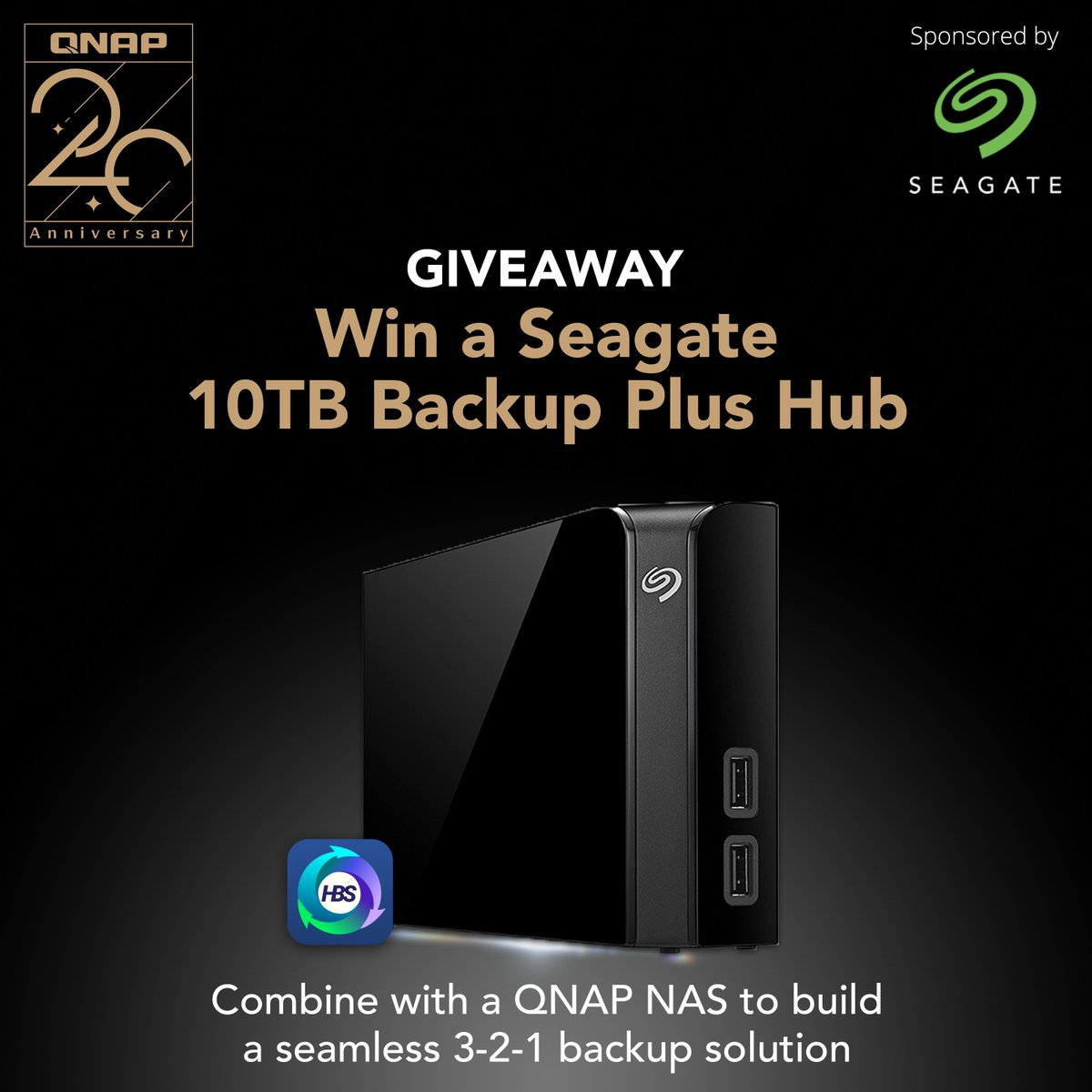 QNAP_nas's tweet image. We've partnered with Seagate to giveaway a 10TB Backup Plus Hubs to 2 lucky winners! Pair it with a QNAP NAS for a reliable 3-2-1 backup solution.

1️⃣ Follow @Seagate &amp;amp; @QNAP_nas
2️⃣ Share this post
3️⃣ Fill out the form: qnap.to/5q4rn3

*Giveaway open to US residents only