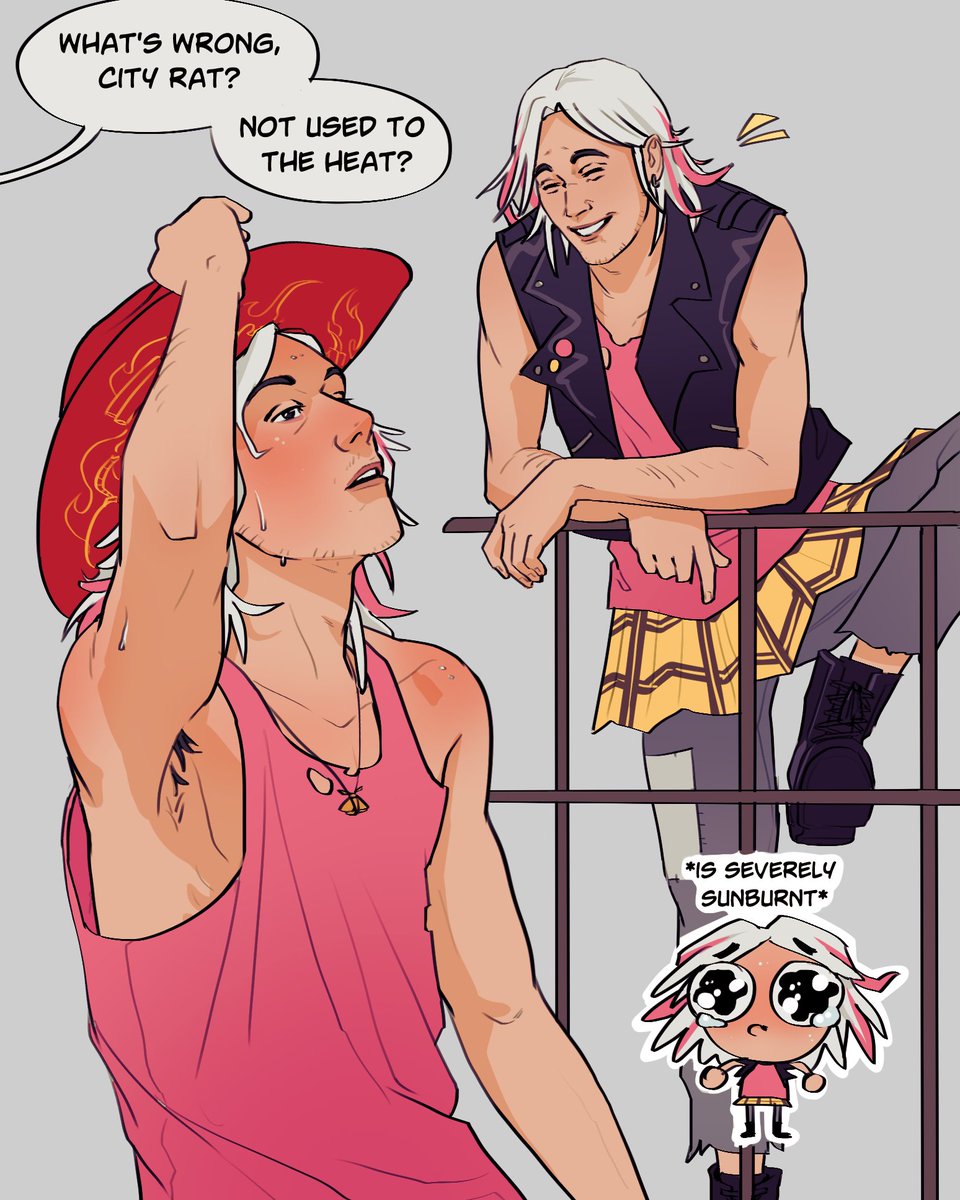 The Toxic 6 sketches

I was in the mood to draw mine and my friends' OCs so enjoy them being a little stupid <3 