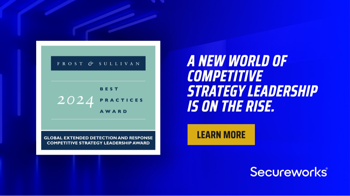 thacyber's tweet photo. 🏆 Thrilled to announce Secureworks received the 2024 Global #XDR Competitive Strategy Leadership Award by @Frost_Sullivan! 🚀

Lucas Ferreyra hails us as an "INNOVATION POWERHOUSE" in #cybersecurity
Discover what sets us apart➡️
#cybersecurity #thacyber  https://t.co/1F1sDfGM9M https://t.co/1nhCNCh6IF
