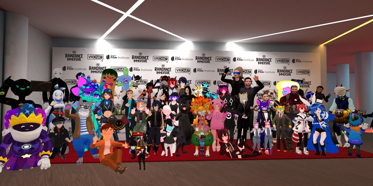 📢 #RaindanceImmersive is celebrating the XR community again at the 2024 festival! We're open to VR/MR games, experiences and virtual worlds from @VRChat & beyond! Submit your work here: forms.gle/mQi9C3Vfwna3zM… Extended deadline: 14th April #VRChat Festival dates: 1st-30th June