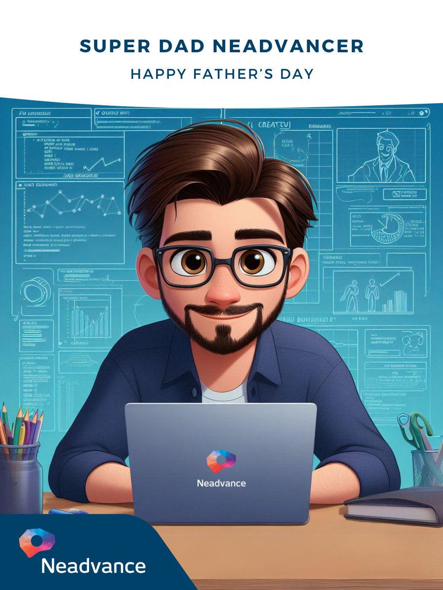 On this Father's Day, we want to celebrate our employees who are also dedicated fathers!
Using #AI, we combined the individual characteristics of each employee and created the Super Dad #Neadvancer

#Neadvance #Industry40 #FutureisAI #ComputerVision #AI #AIinIndustry #FathersDay