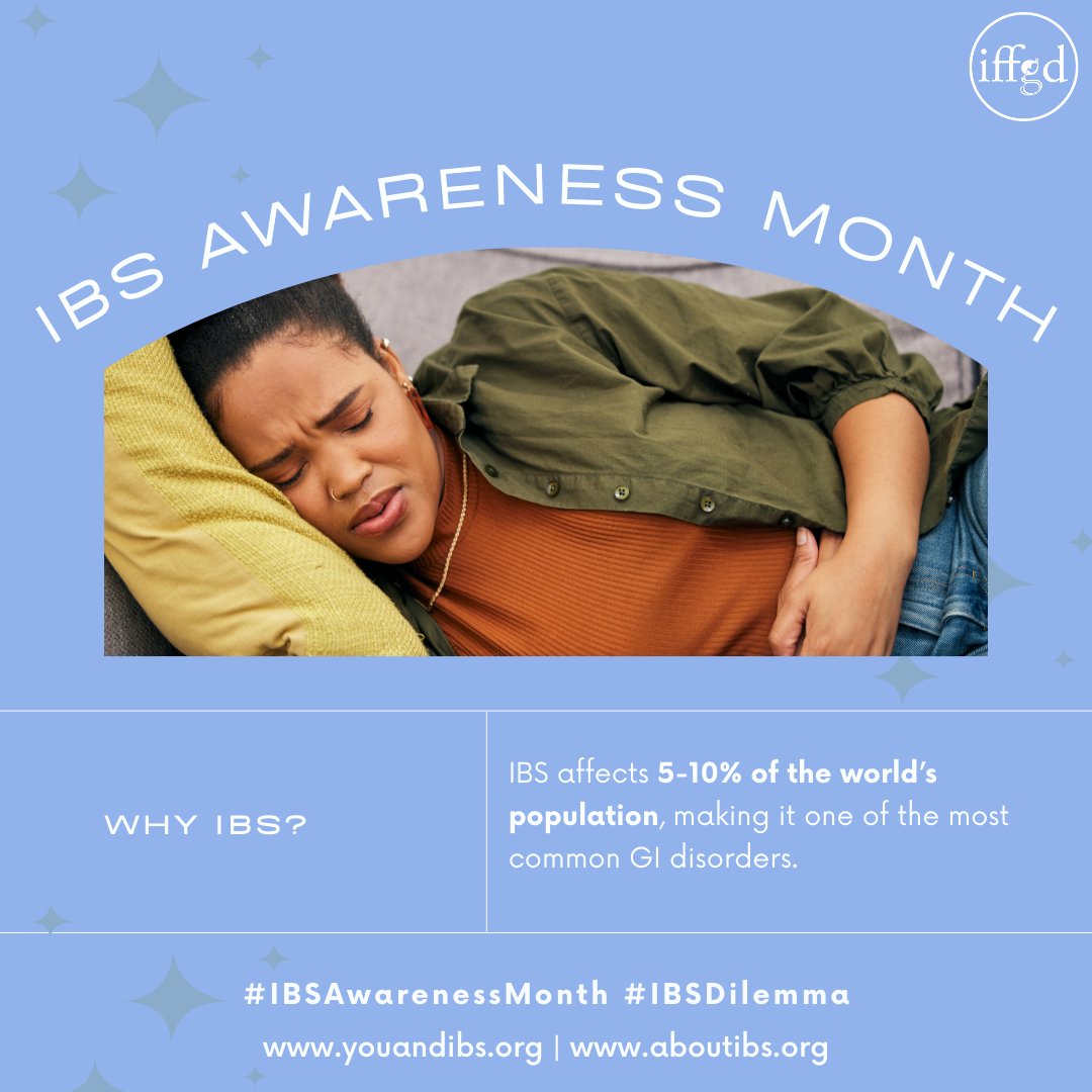 Today marks the start of #IBSAwarenessMonth. This April, we will work to shed light on the challenges and dilemmas faced by those living with #IBS. We will be sharing different information and resources on our page all month long to raise awareness. #IBSDilemma #GITwitter