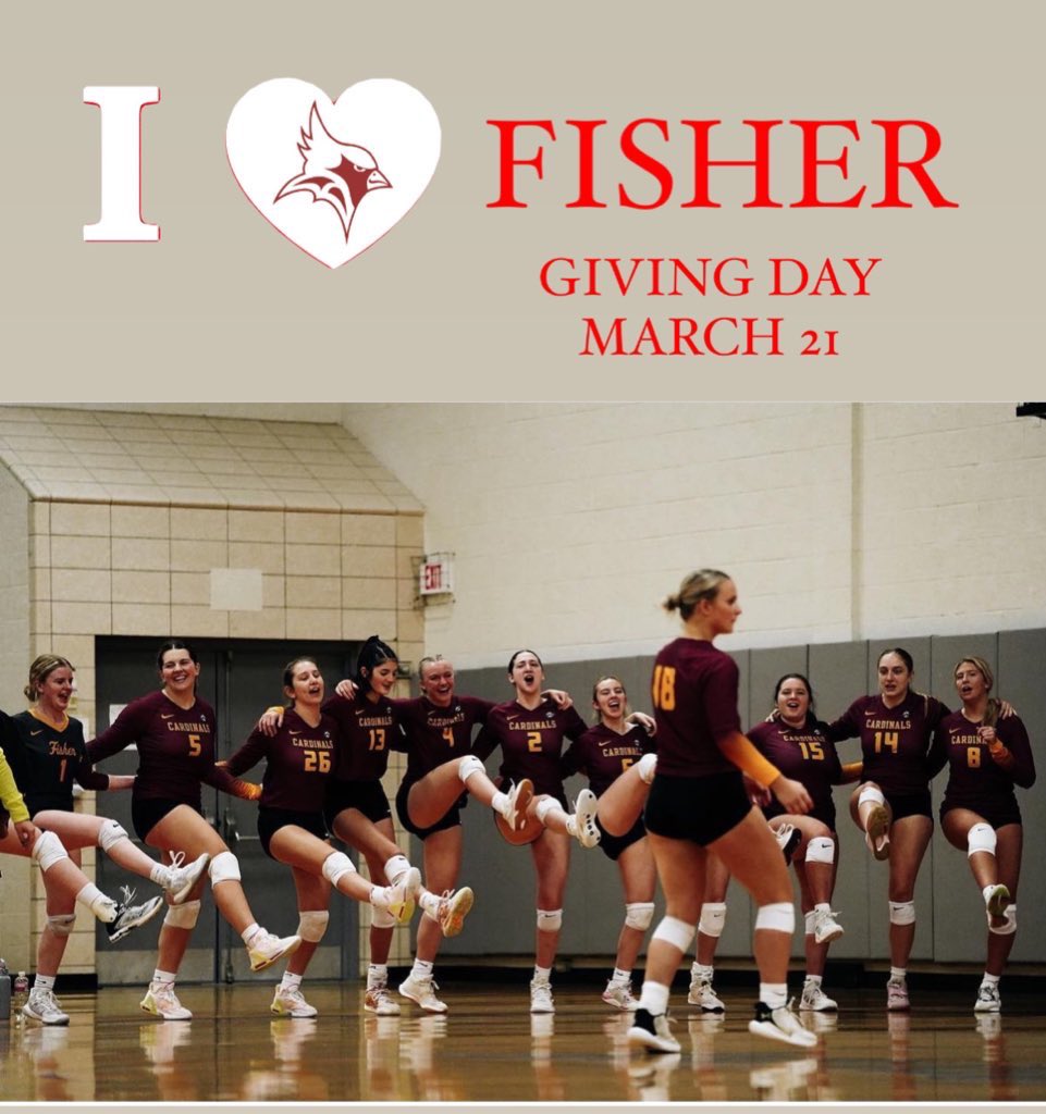 Join me and make a gift to I ❤️ FISHER GIVING DAY #iheartfishergivingday give.sjf.edu/schools/StJohn…