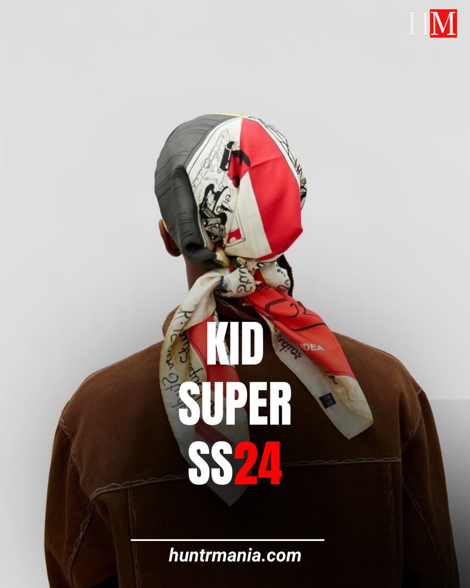 Check out #KidSuper SS24 at instagram.com/huntrmania