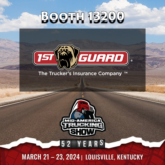1stGuard's tweet photo. Leased owner operator, or own authority?
Come see us and get a quote today! #MATS2024 #Trucking https://t.co/TCUzpewGGy