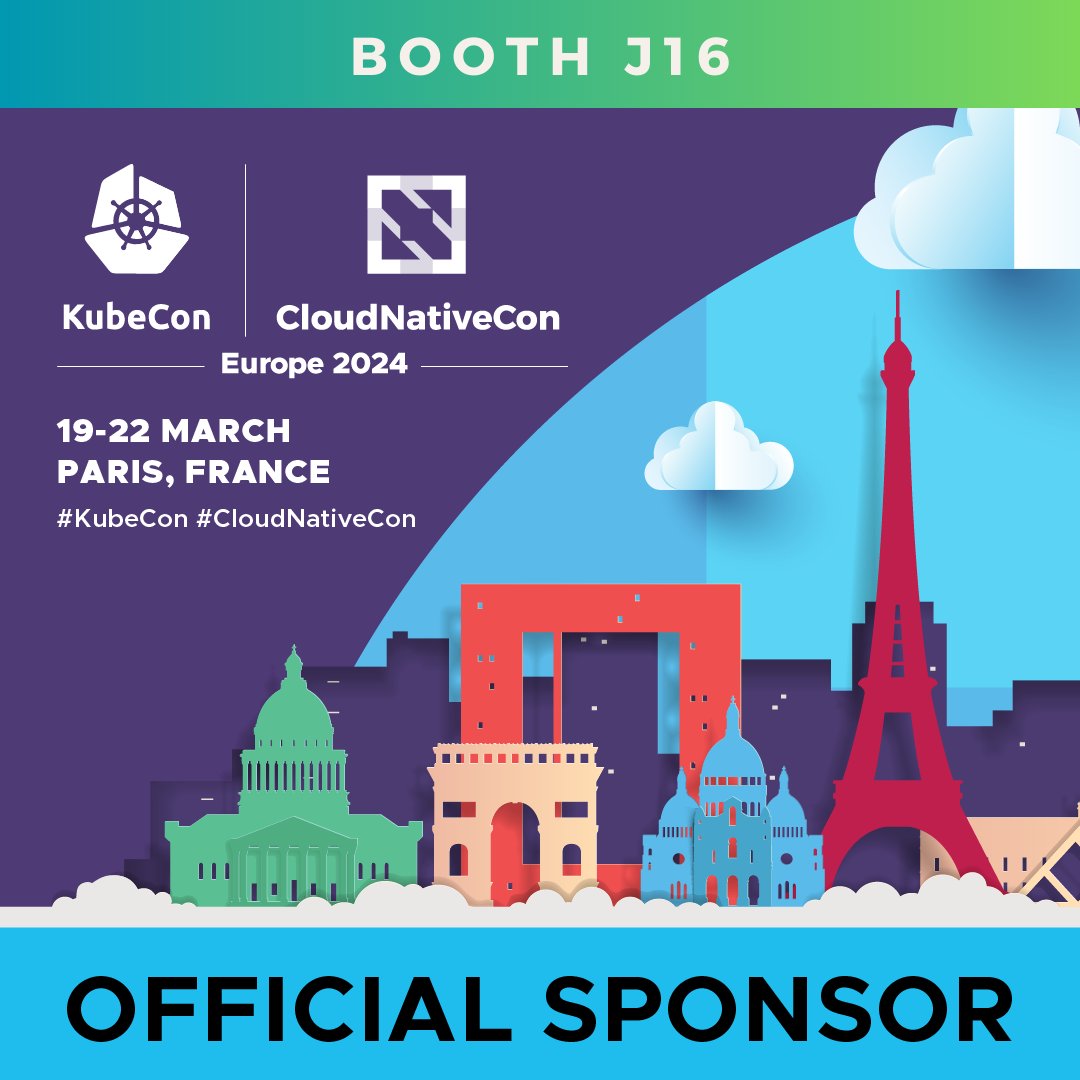 🚀 Excited to be part of #KubeCon + #CloudNativeCon Europe 2024! 🌟 Swing by our booth to explore the latest innovations in #Kubernetes and #CloudNative technologies. Let's connect, collaborate, and fuel the future of cloud computing together! See you there! 👋 #BoothJ16
