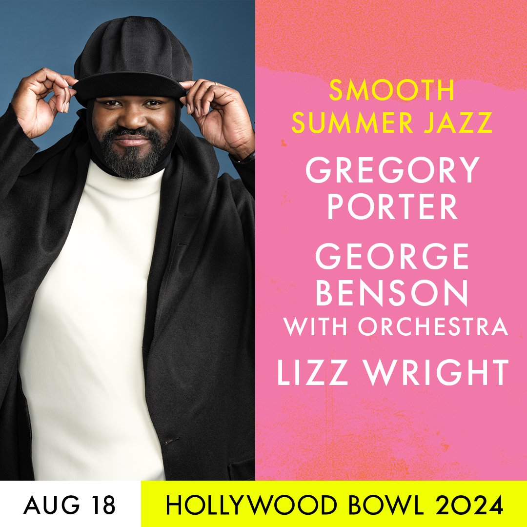 I can't wait to see you @HollywoodBowl for Smooth Summer Jazz. Find out more: bit.ly/HB24SSJAL